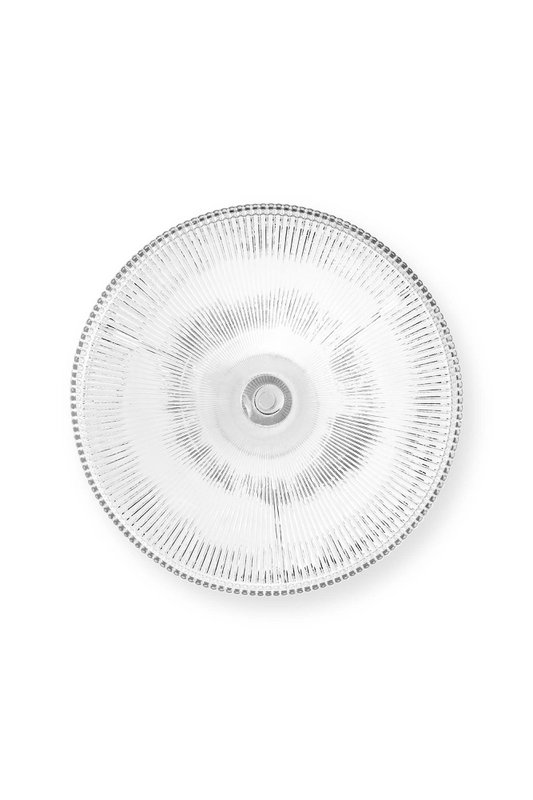 Cake Stand o/f Glass Clear Medium 24.7x12cm