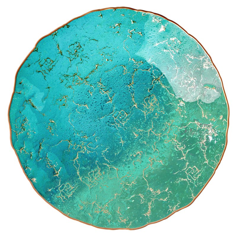 Marbled Lagoon Bowl