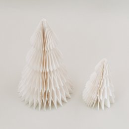 Papiertanne 2er Set nature (ve = 6 sets)