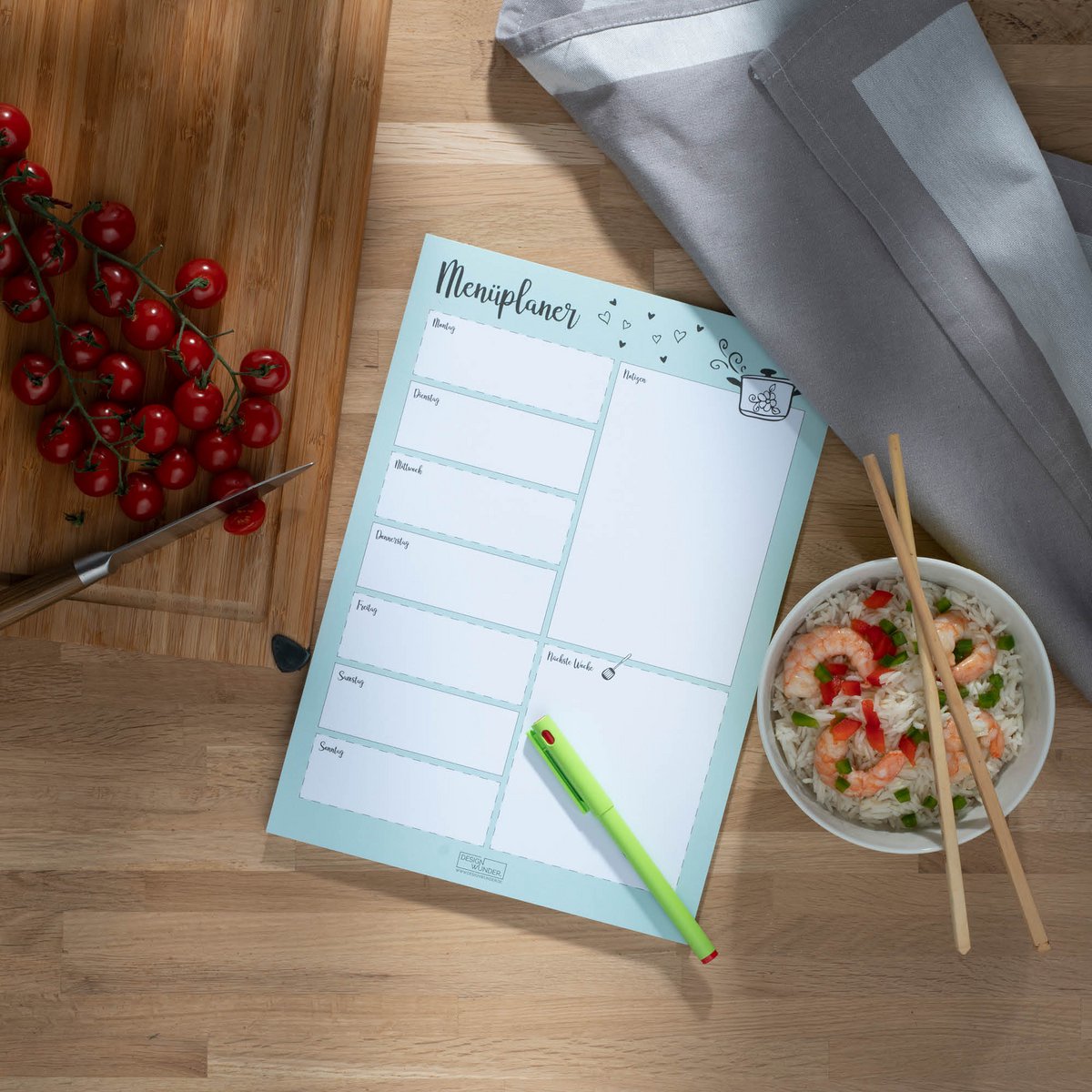 Menuplanner creatief - 70 pagina's voor maaltijdplanning
