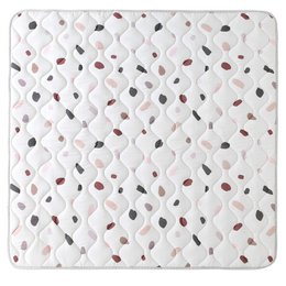 Tapis de jeu matelassé mat Hakuna – Confettis (1,27 x 1,27 m)