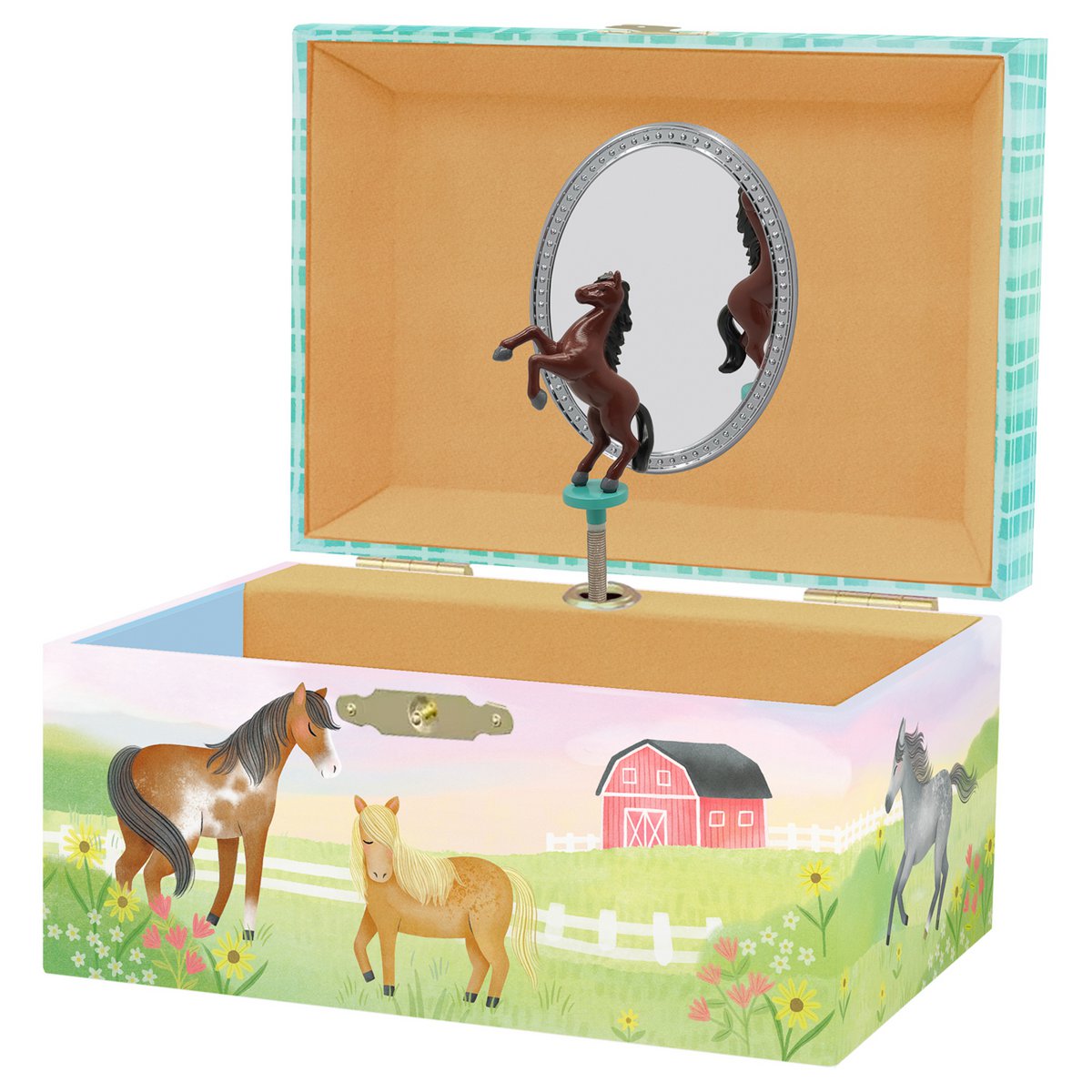 Boîte à Musique à Bijoux - Cheval - Home On The Range
