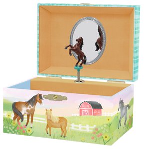 Muziekdoos Juwelen - Paard - Home On The Range