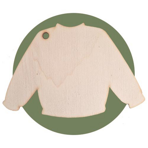 Ugly Christmas sweater decoration for the tree or decorate the sweaters