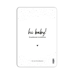 Fyllbooks maternity visit Full cards 20 pieces - A5