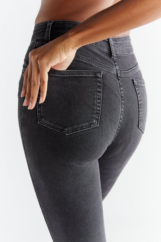WD1015-145 | Skinny fit dames - Carbongrijs