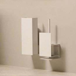 Sorrento toiletborstelhouder – moderne roestvrijstalen badkameraccessoires