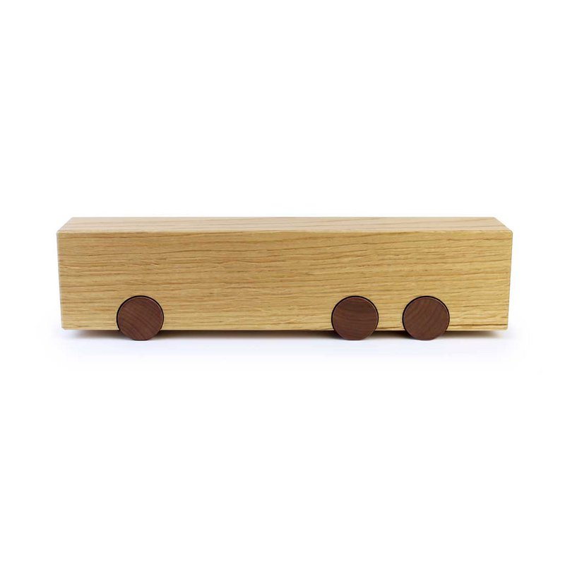 Wooden Bus - Lex Pott - 'Solid Cars Series' - Solid oak 