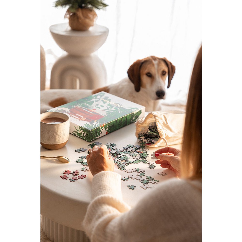 Nordisches Bad - Puzzle 1000 Teile