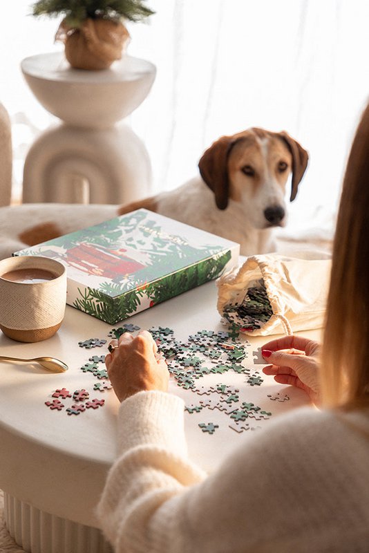 Nordisches Bad - Puzzle 1000 Teile