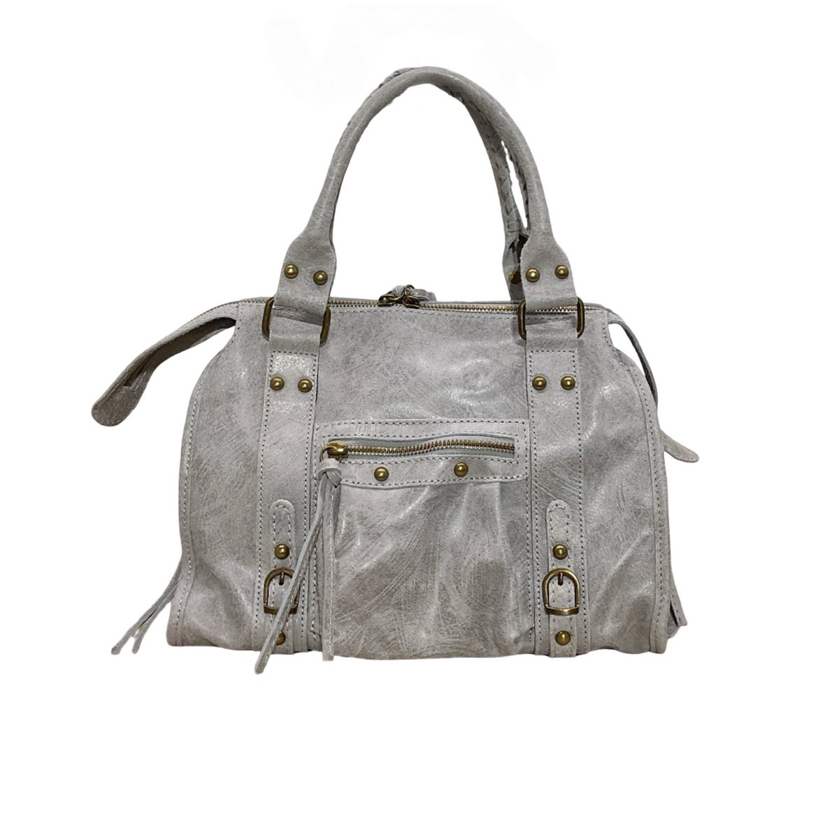 SAC A MAIN CUIR MATE CAPUCINE M
