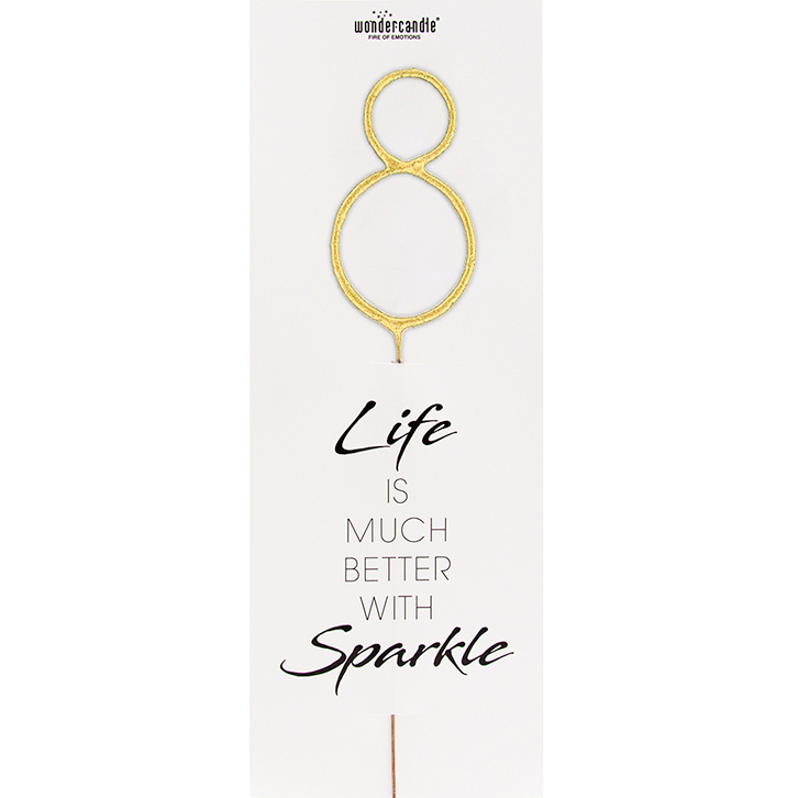 GIANT Sortiment 144 Wondercandle® Giant Life is much better with sparkle 498