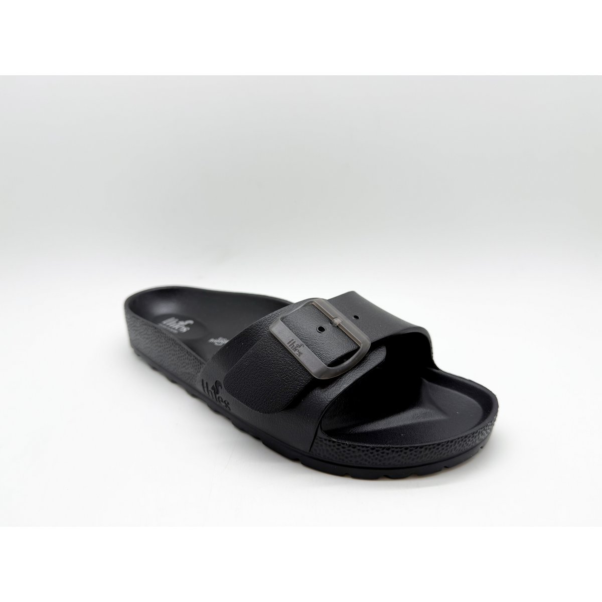 thies 1856 ® Ecofoam Strap Sandal vegan black
