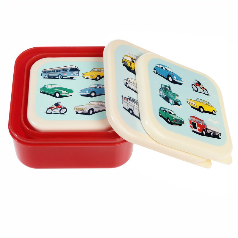 Snackbokse (sæt med 3) - Road Trip