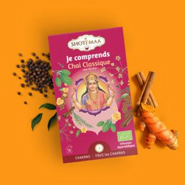 Klassischer Bio-Chai-Kräutertee ohne Koffein – Großzügiger und ausgewogener Aufguss – Moment der Entspannung und Stabilität – Ideal nach den Mahlzeiten