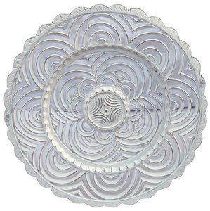 DECORACION PARED MDF 90X4X90 MANDALA DECAPE BLANCO DP199403