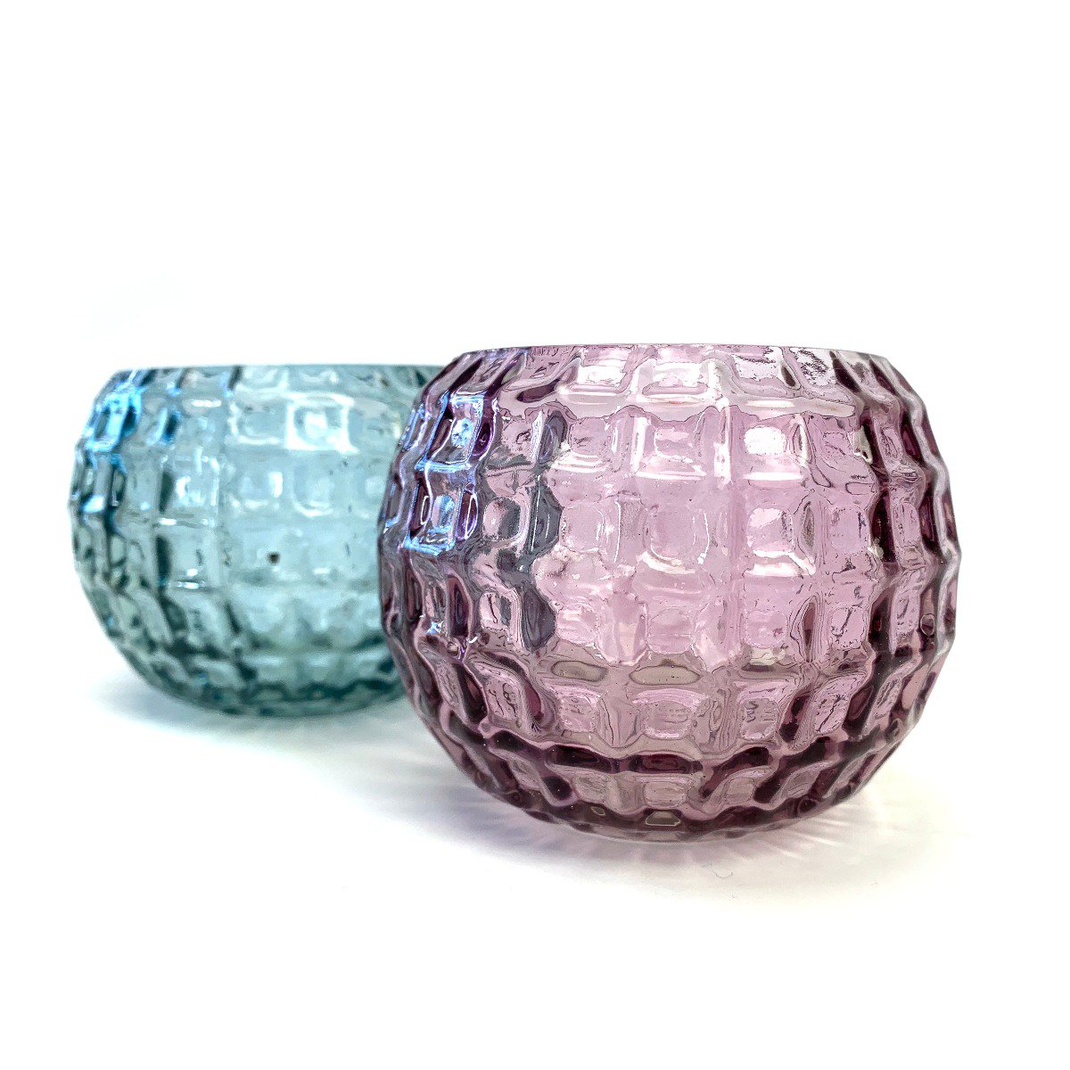 Tealightholder Rio Aubergine, set of 4