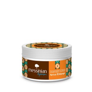 Abrikoos en mango Sugar Body Scrub Messinian Spa