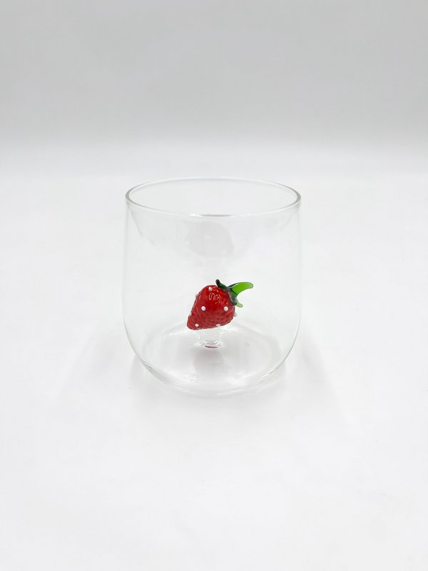 Waterglass 3d Strawberry
