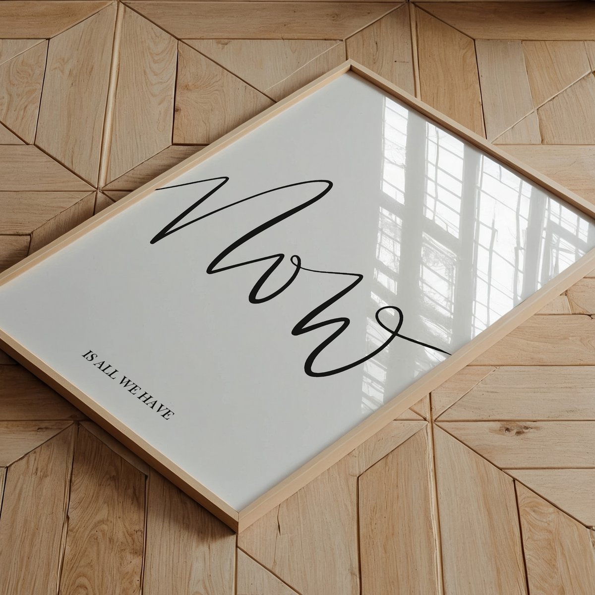 Poster: Now is all we have