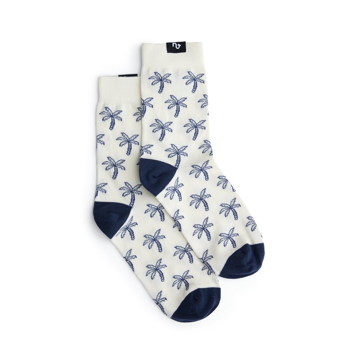 Organic socks palm trees - socks with palm tree pattern