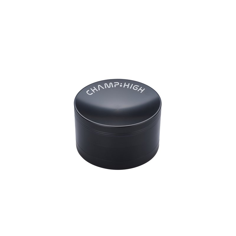 Grinder, Maxi Curved, XXL, 4 Parties, 100mm, Dents Diamants, Bleu Foncé
