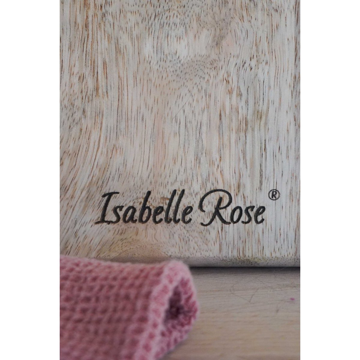Planche à découper en bois Small 25x15 cm Isabelle Rose