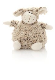 Plush sheep sitting small 20 cm