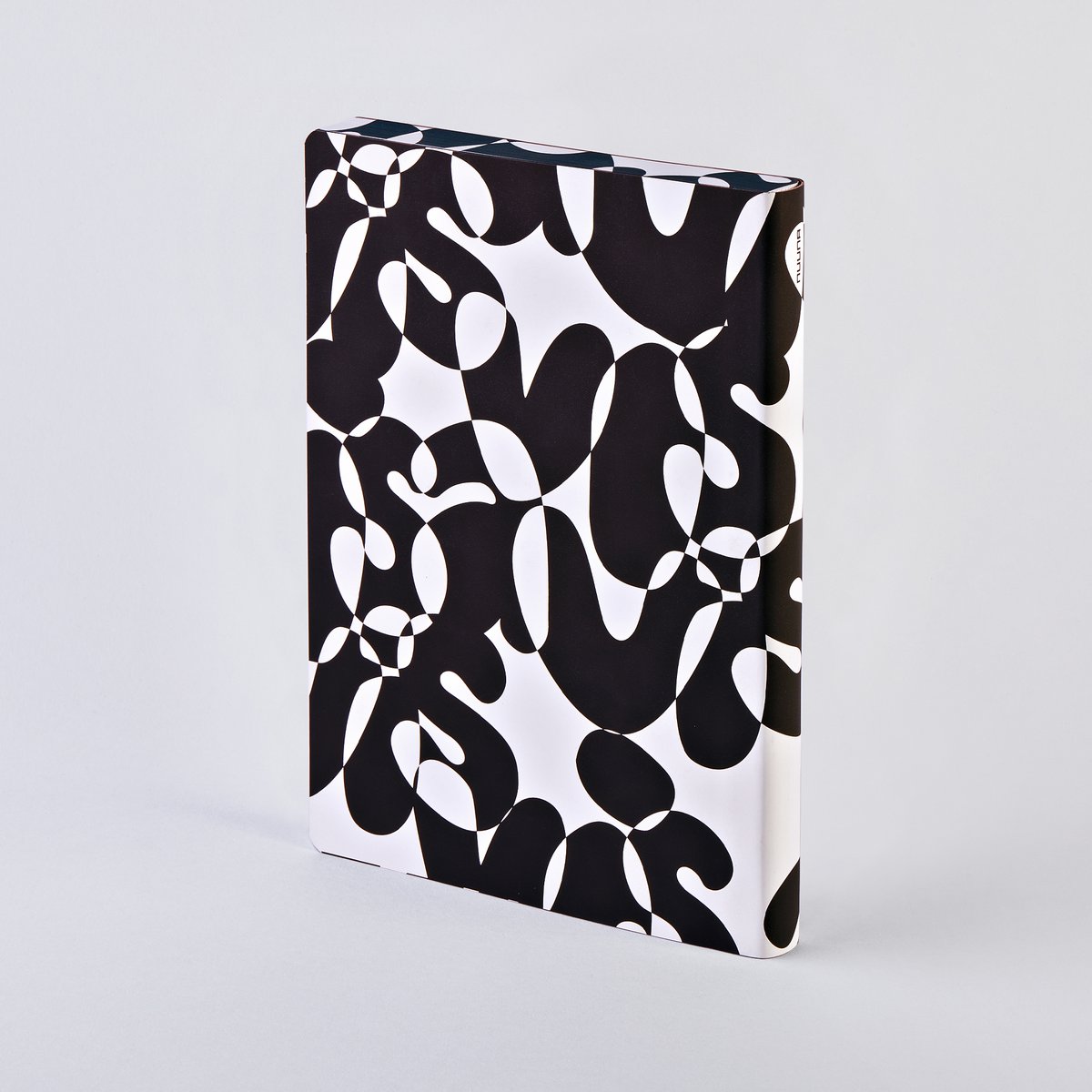 Vis-à-Vis - Graphic L | Notebook A5+ | Dotted Journal | 3,5mm dots | 256 numbered pages | 120g Premium-Paper | recycled leather | sustainably produced in Germany 