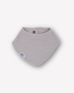 Muslin bib • stone