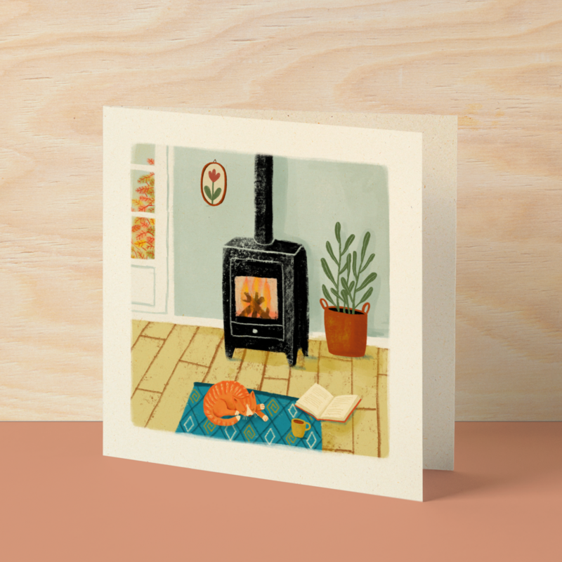Greeting card | Fall afternoon
