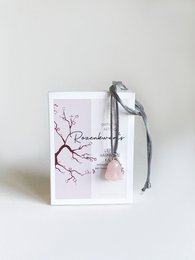 Collar de piedras preciosas – CUARZO ROSA