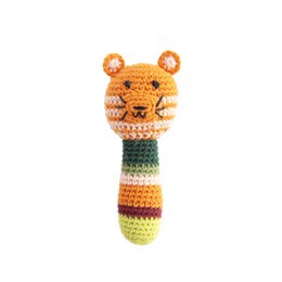 Hochets animaux au crochet Jungle Assortiment de 5 modèles