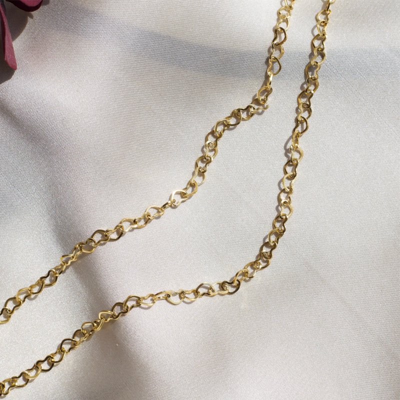 Bogufal - Linked Heart Necklace Choker