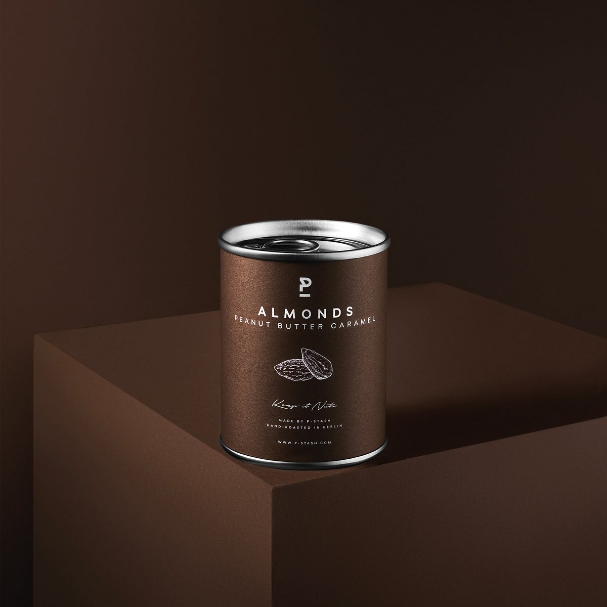 12x Almendra - Caramelo De Mantequilla De Cacahuete - Mini 60g
