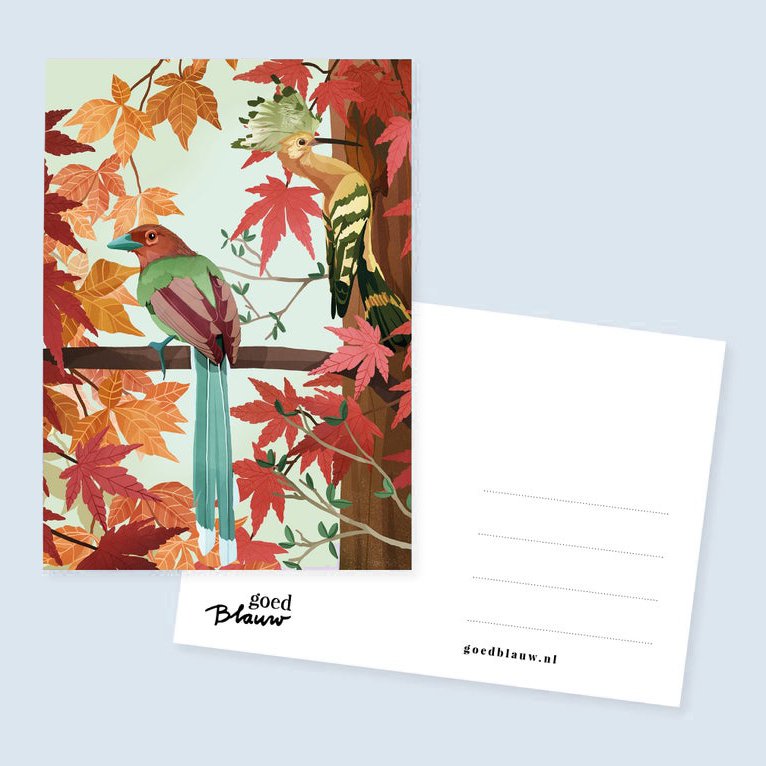 pájaros de otoño