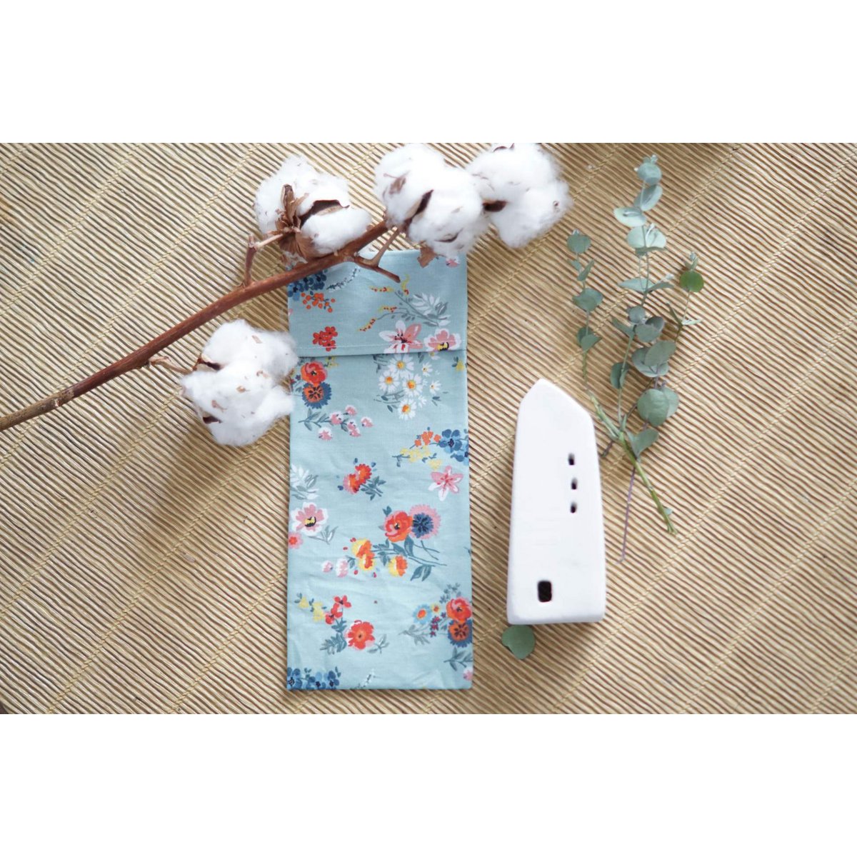 Mix kit de pajitas de bambú con bolsita Made In France