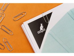 Clips Kangaro 26 mm angular caja 1000ud galvanizados