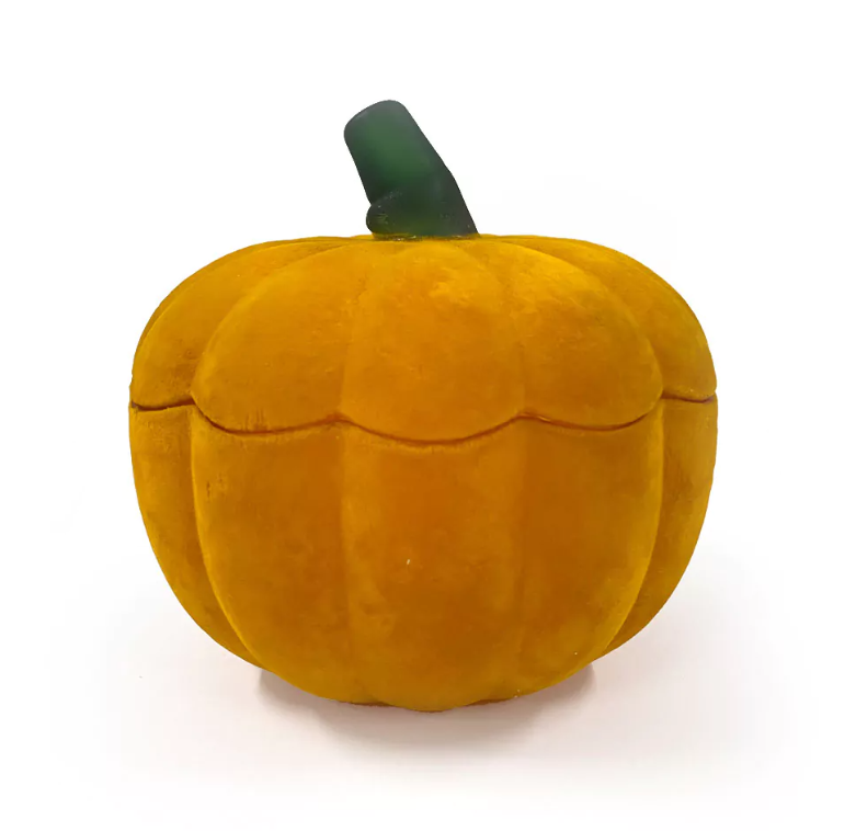 Candela di zucca in velluto
