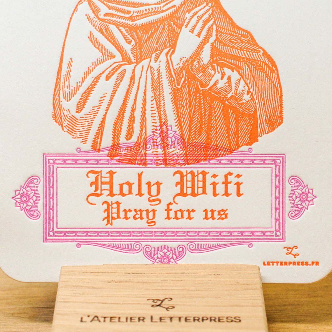 Karta typograficzna Holy Wifi (z kopertą)