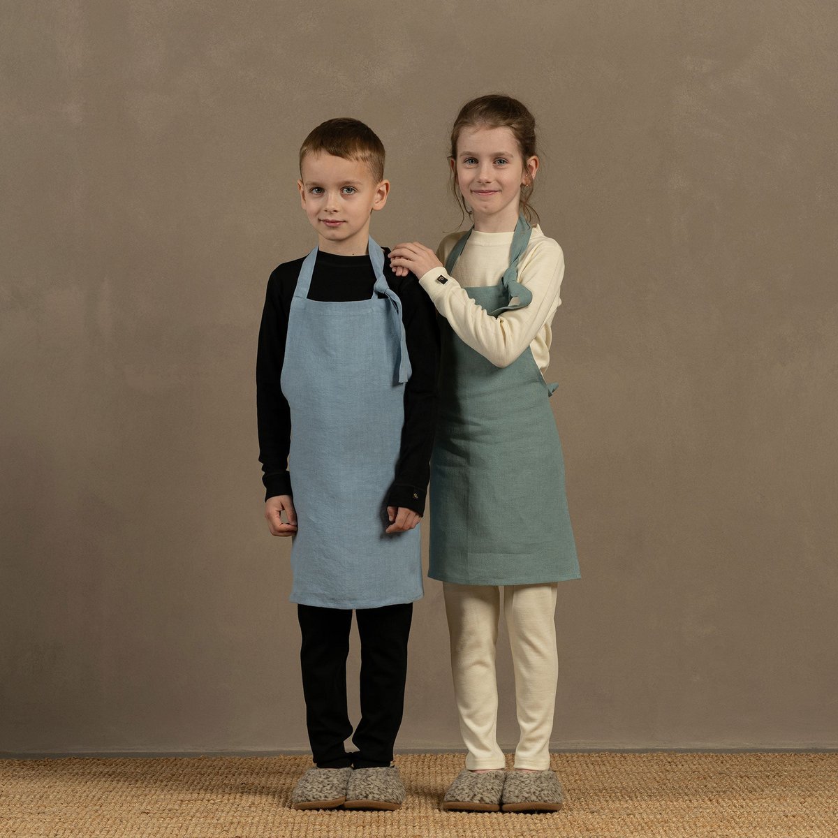 Pantofole in lana merino per bambini