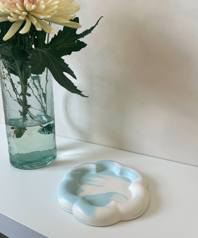 Tray de marguerite - tourbillonne