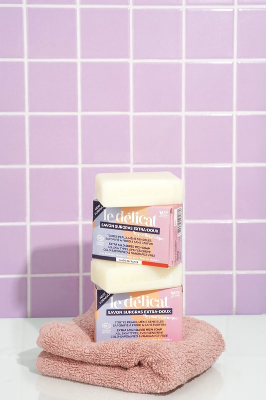 SAF Le delicate soap - COSMOS Natural - hypoallergenic