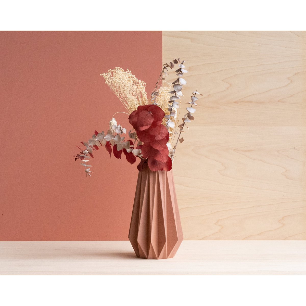 Terracotta Wood 15 cm height