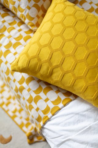 Herdis Pillow-Cover Yellow