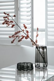 Modern-Classic Luxe vaas, stijlvol design, LENOX 30 Grey