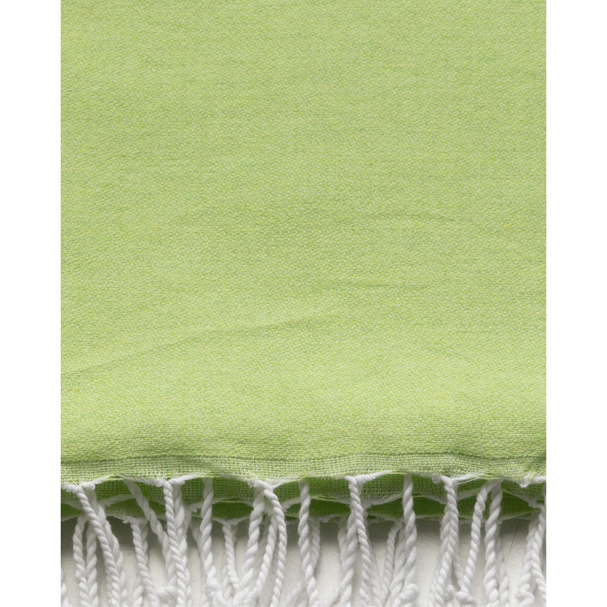 TOWEL TO GO NEON Recycled Cotton Beach Towel 180x100 cm | Sand Free | Green / Blue | with Gift Box