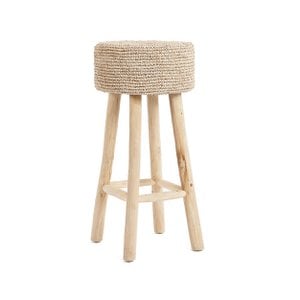 The Raffia Bar Stool