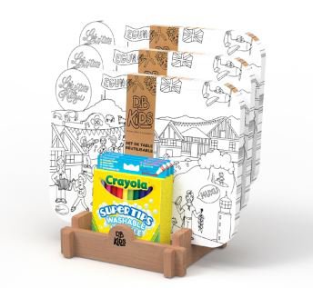 Pack 30 placemats + display