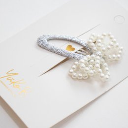 Haarspange Milena blanche – Kollektion Paris